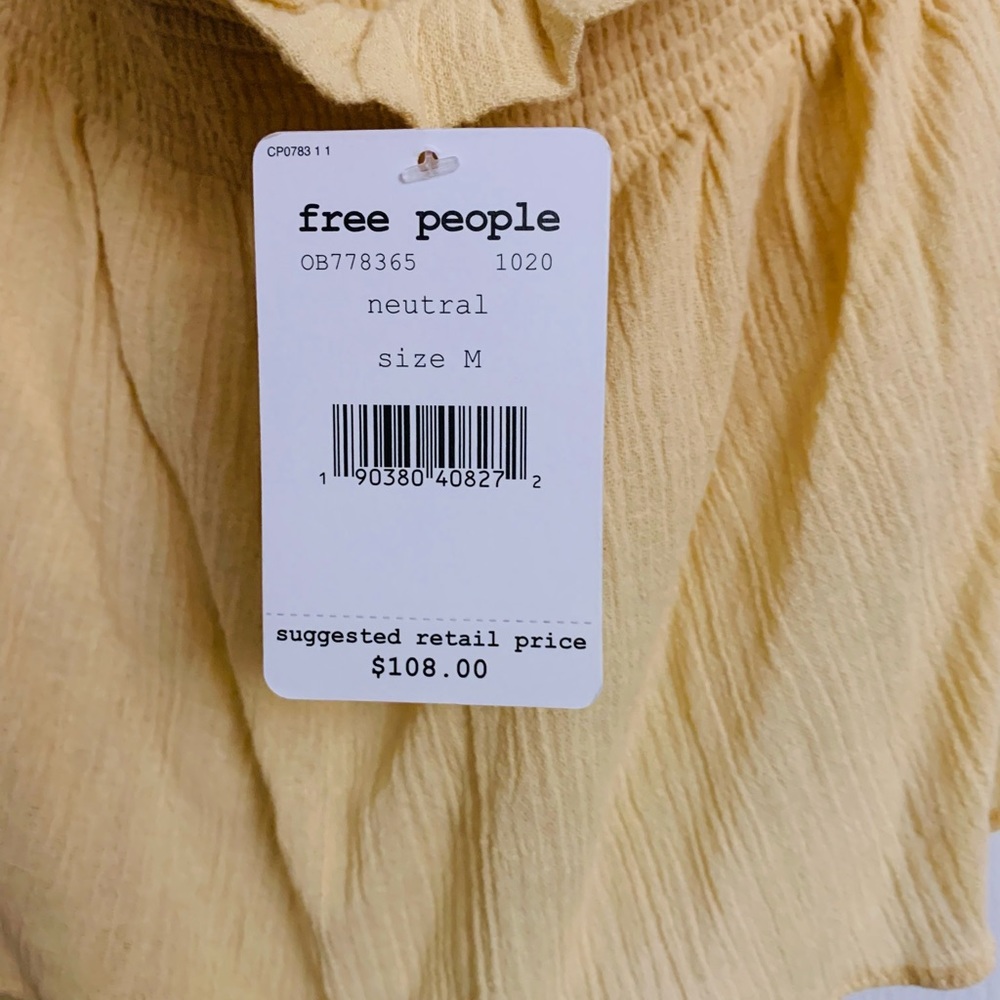 Free People top/skirt set!!